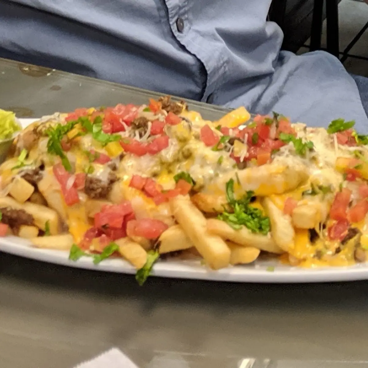 Asada Fries with Cheese
