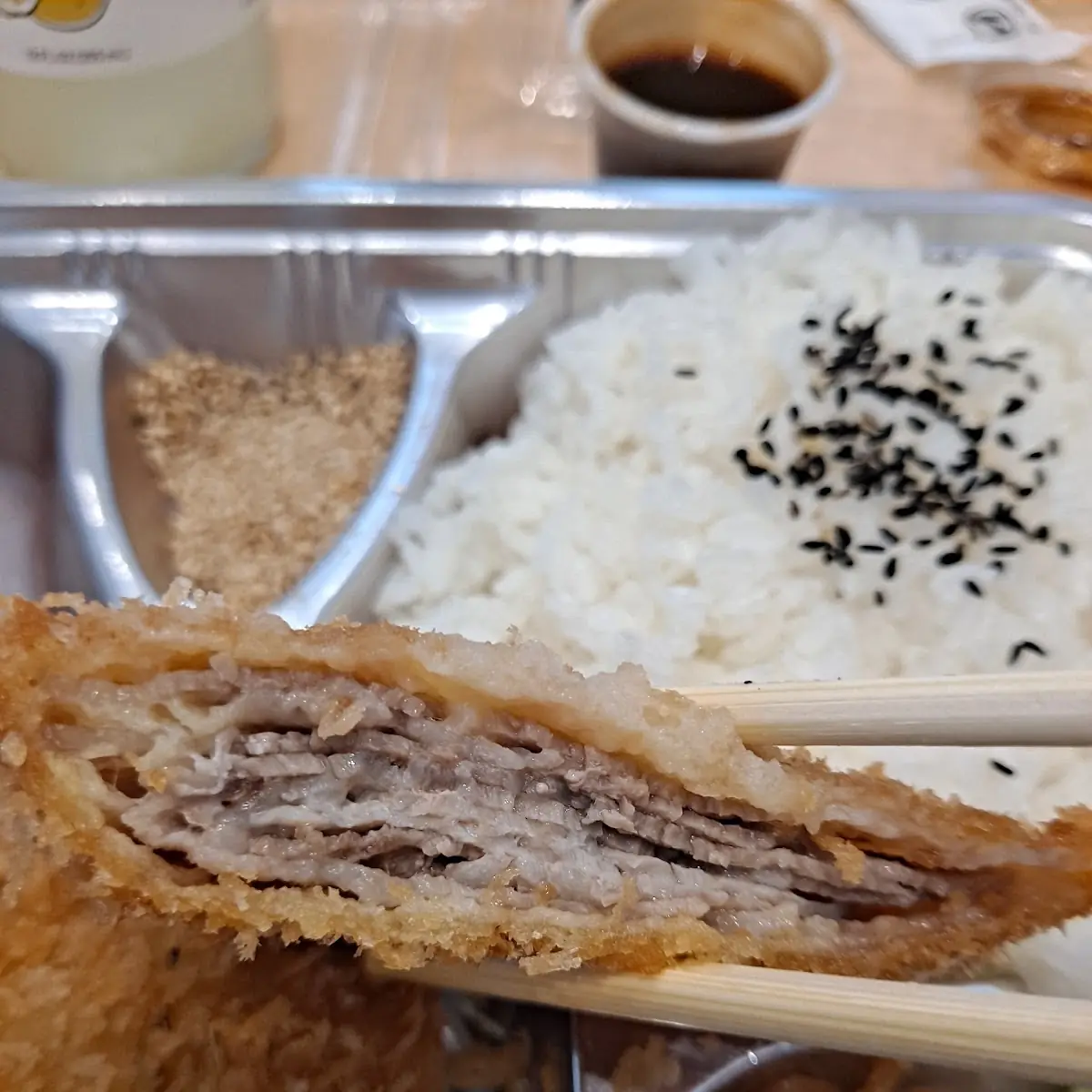 Papa Size Tonkatsu Bento