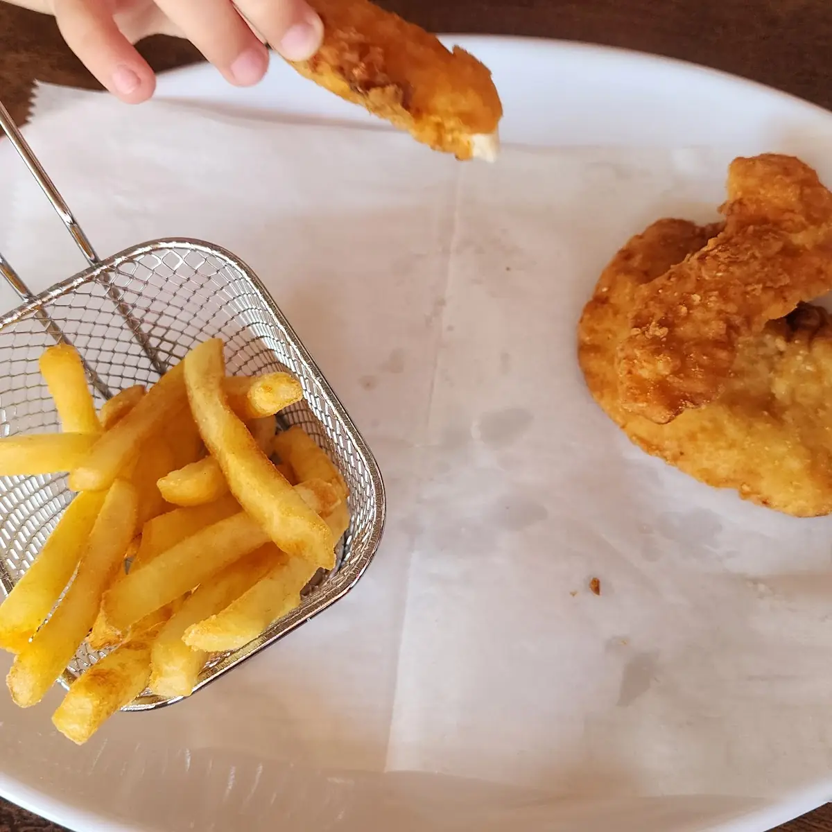 Chicken Tenders and Fries