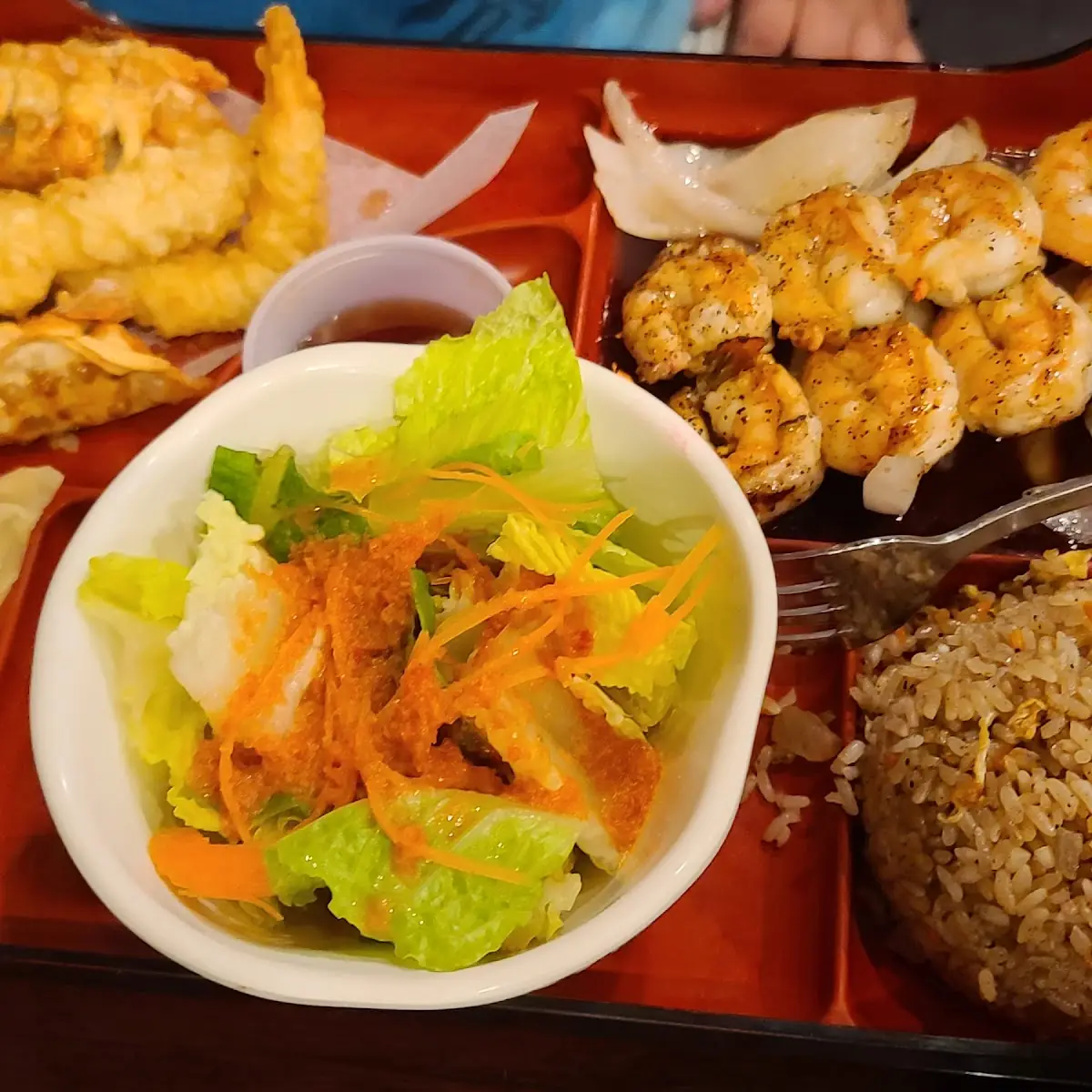 Shrimp Teriyaki Bento Box