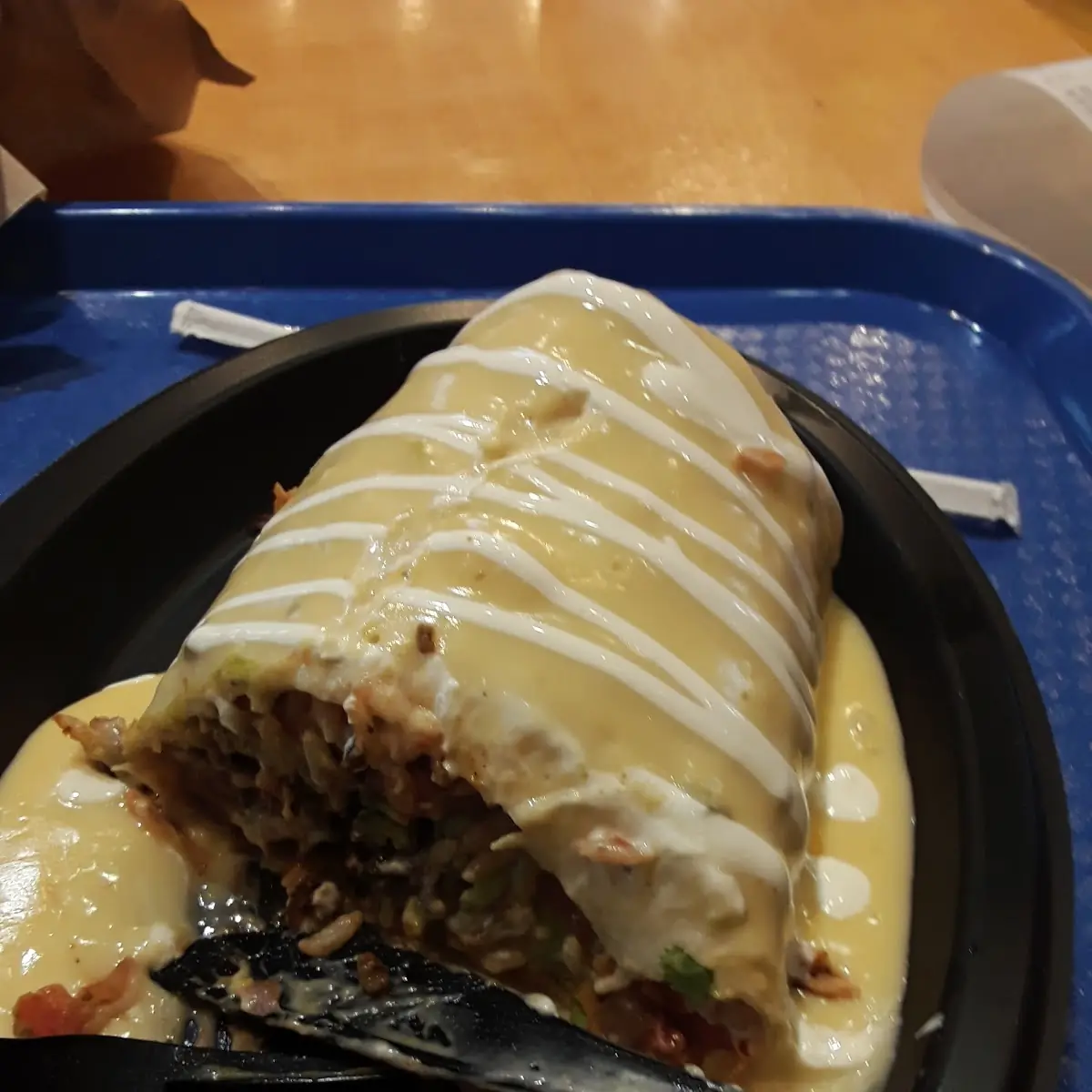 Chicken Quesadilla Burrito OH My