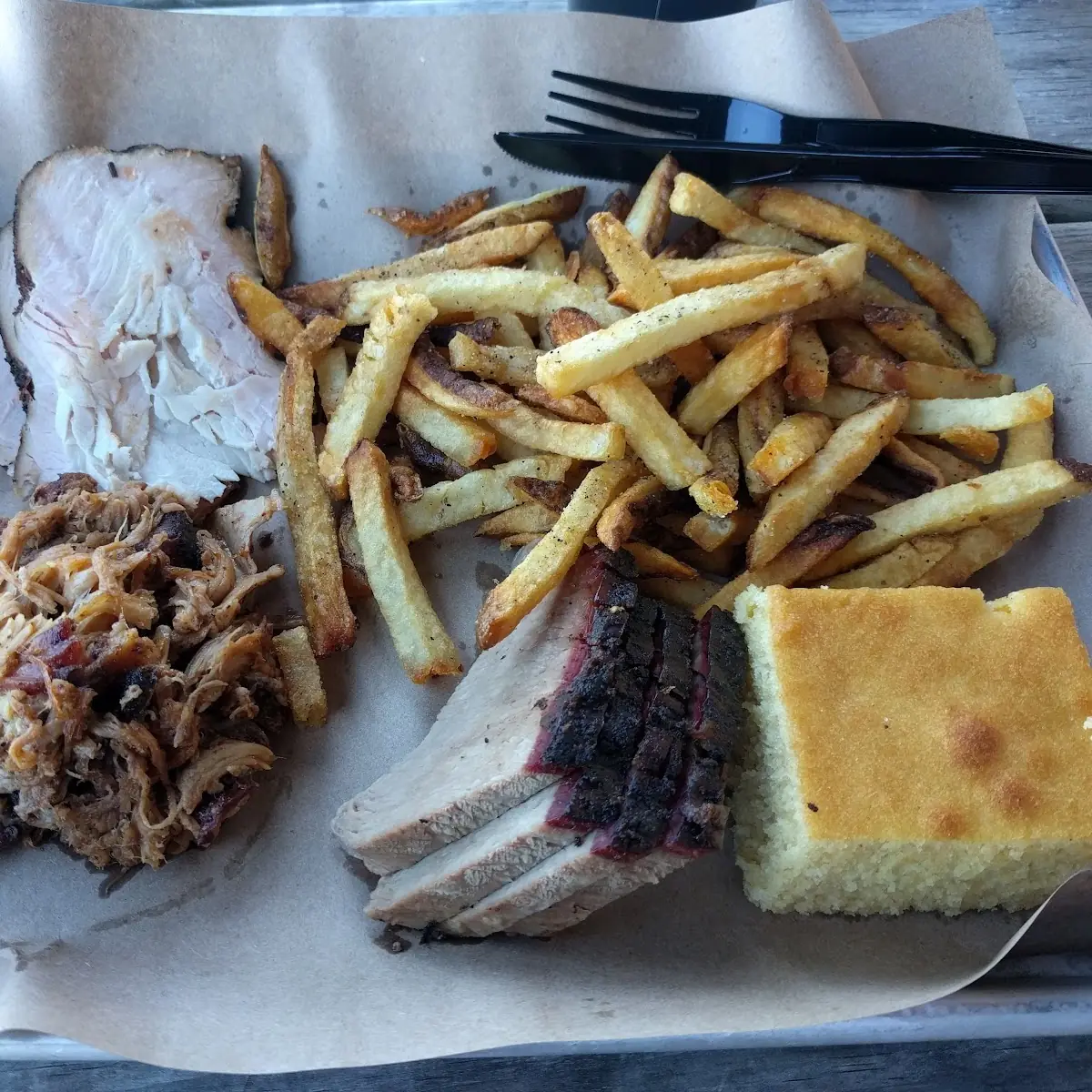 Brisket Pulled Pork Turkey