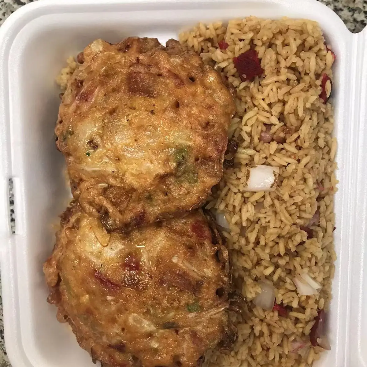 D0. Hot Pepper Chicken and Egg Roll