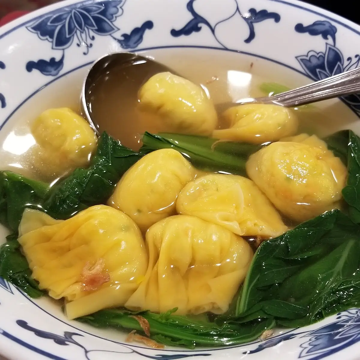 Steamed Vegetable Dumpling Soup