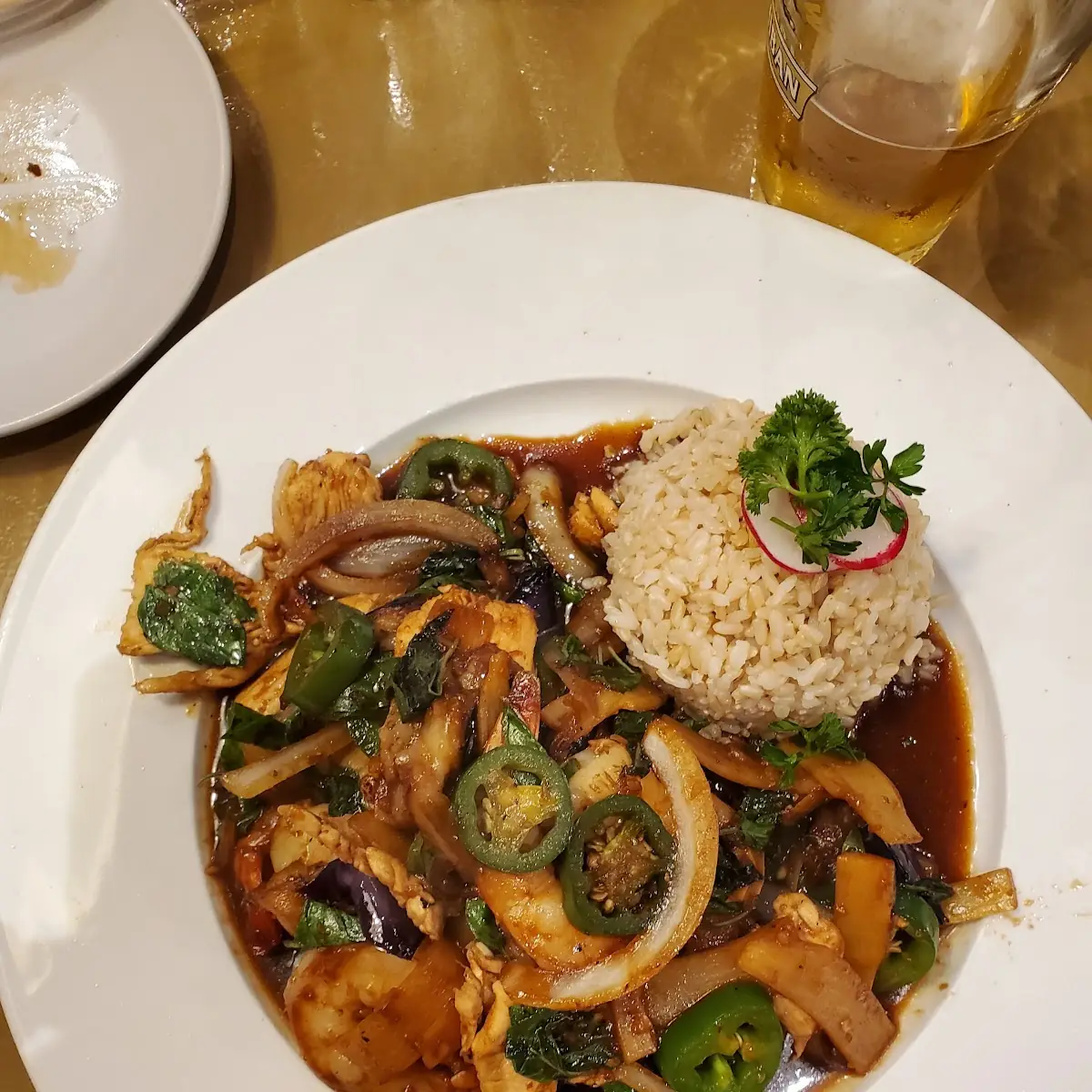 Thai Basil Eggplant