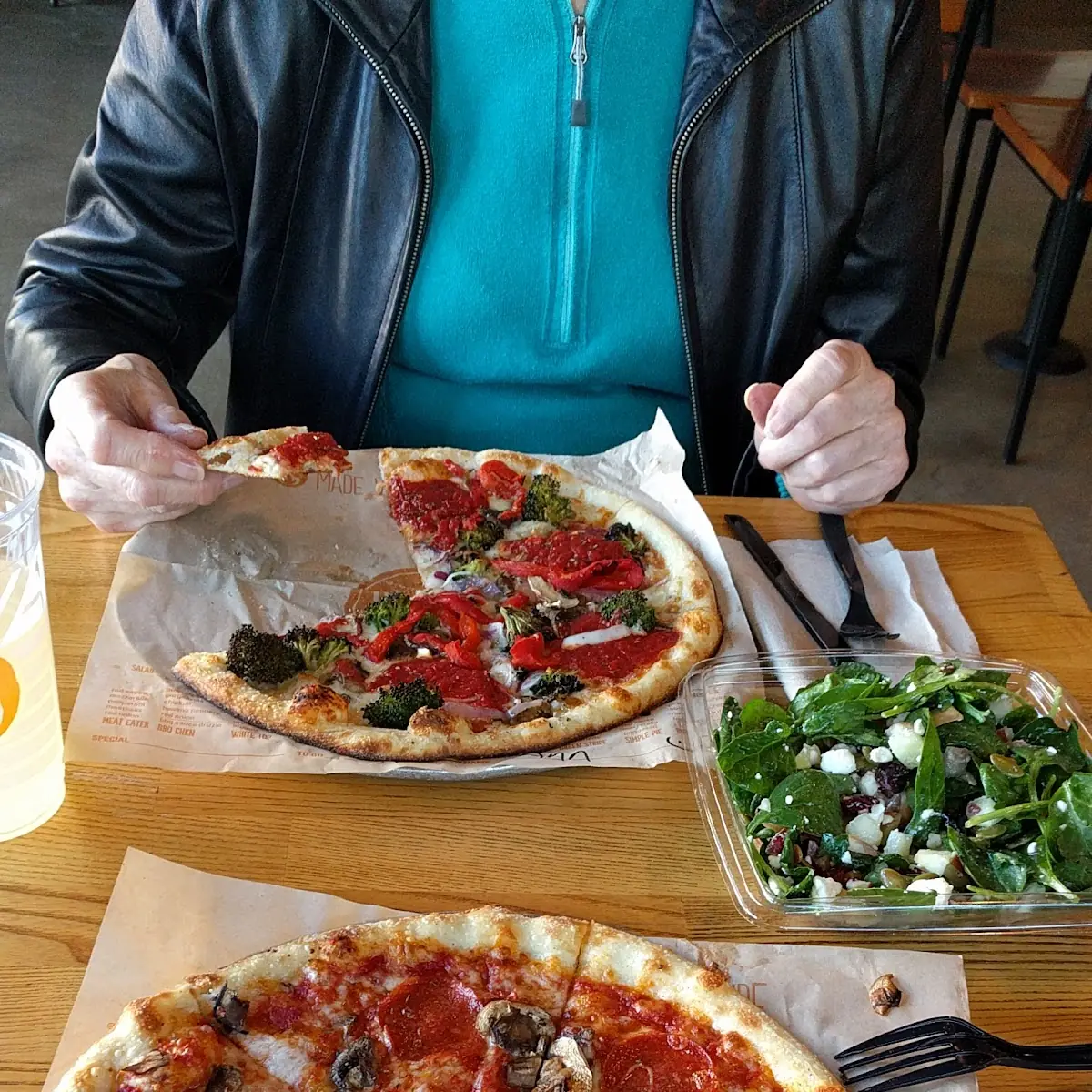 Pepperoni and Mushroom Pizza