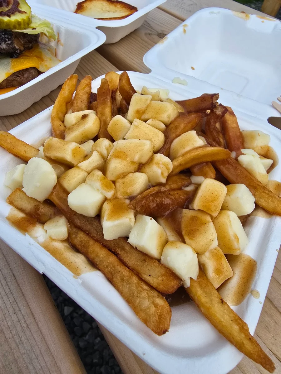 Small Poutine Drink, Big Rideau BBQ