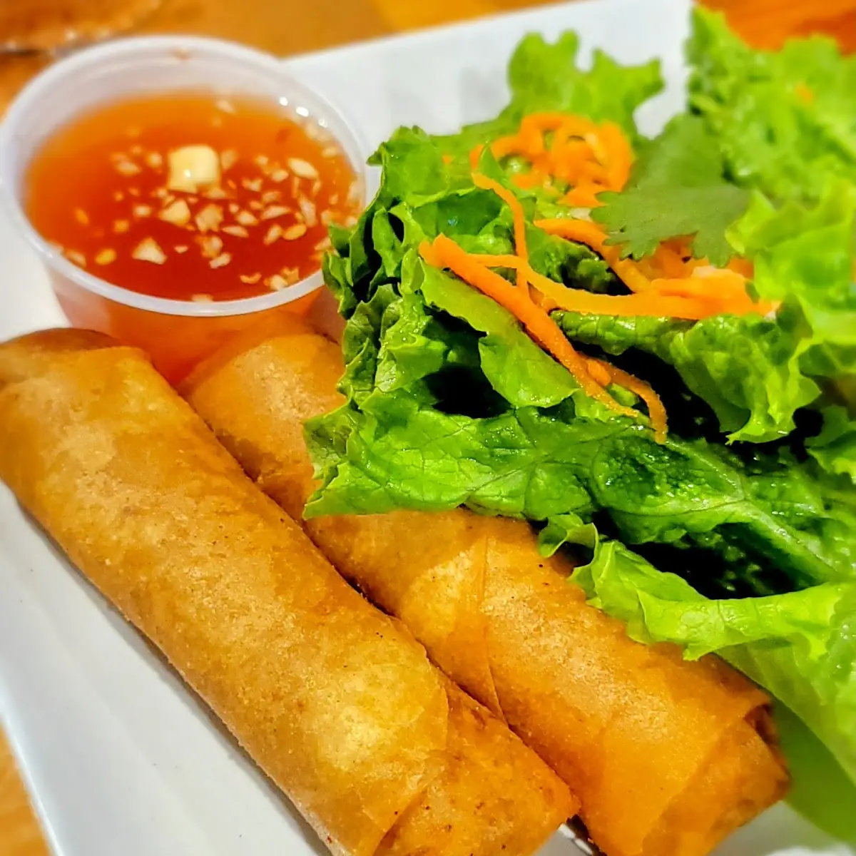 Spicy Tofu Spring Rolls