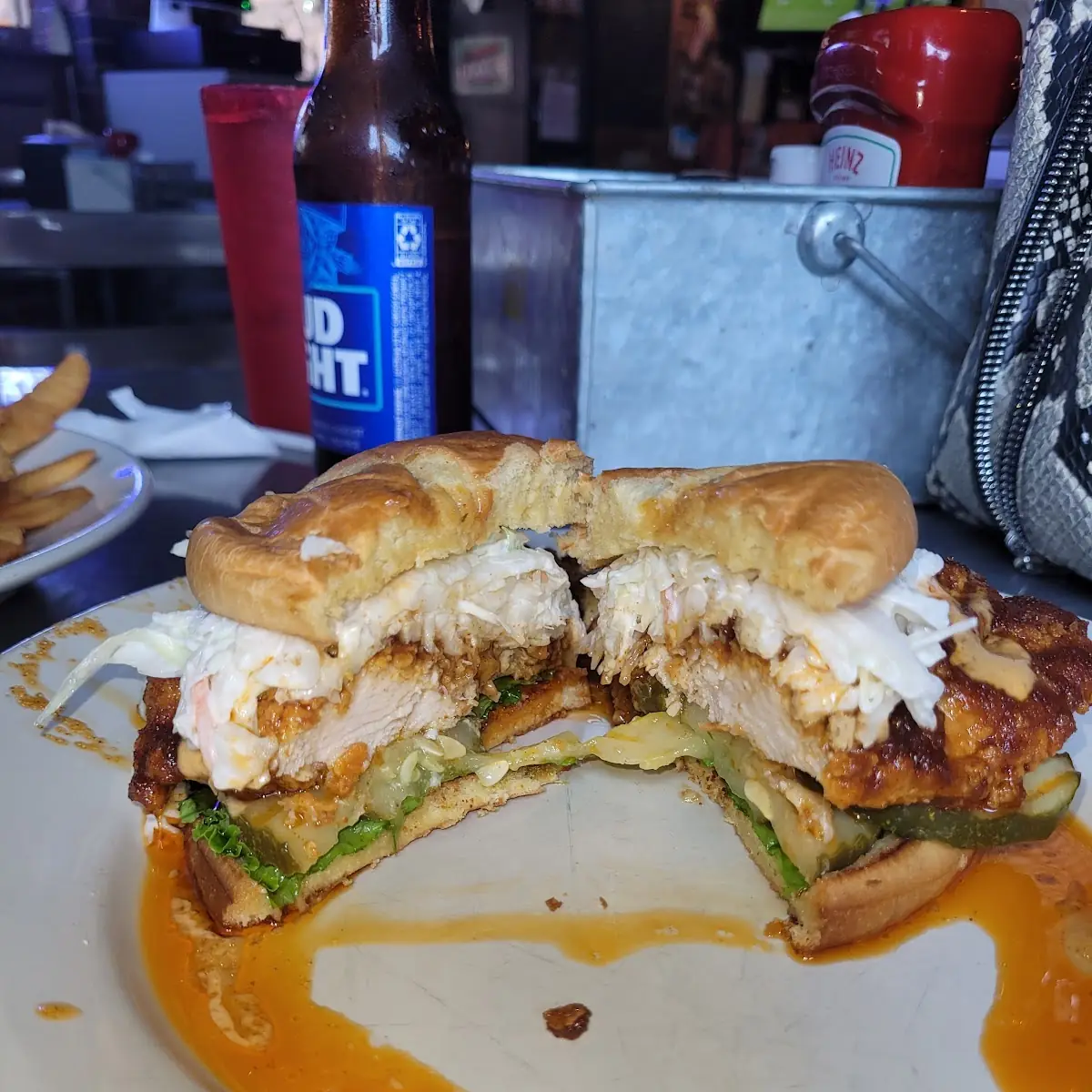 Effys Spicy Chicken Sandwich