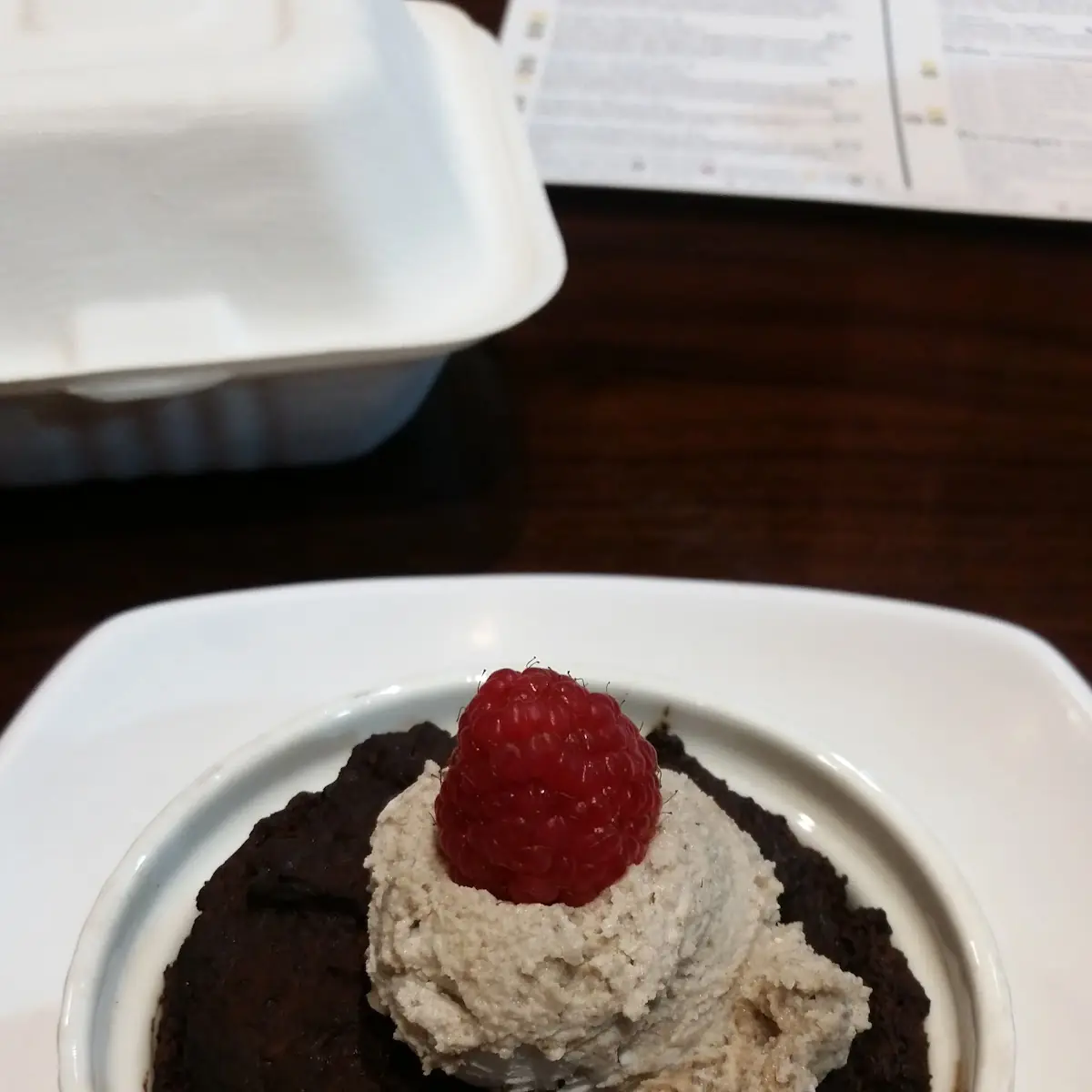 Black Bean Lava Cake