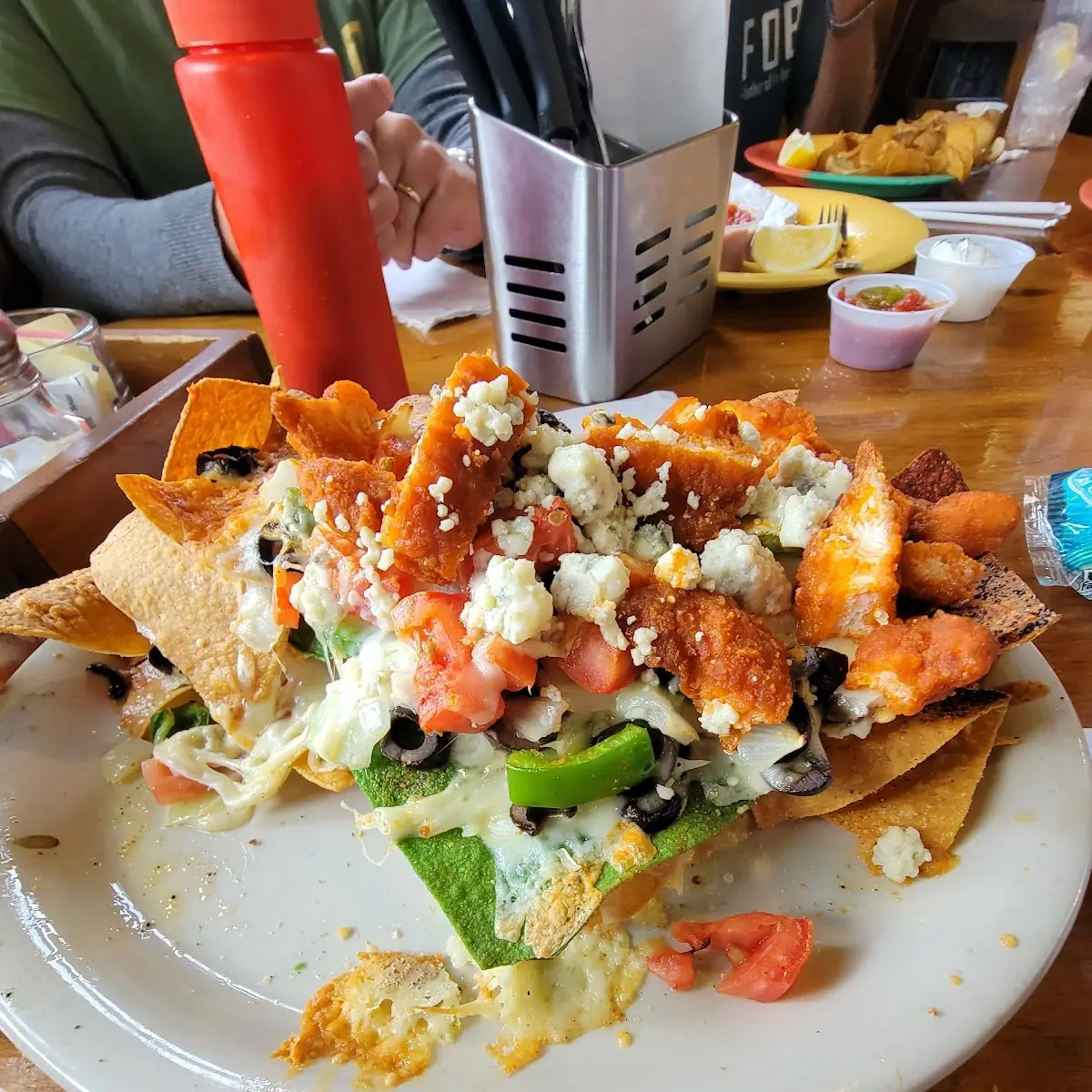 Buffalo Chicken Nachos