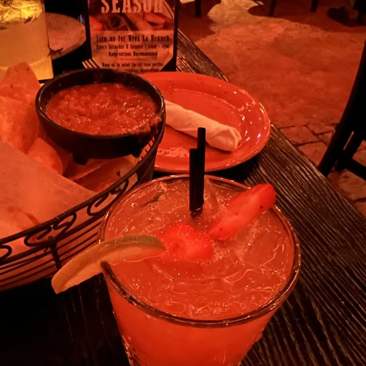 Mango Strawberry Margarita