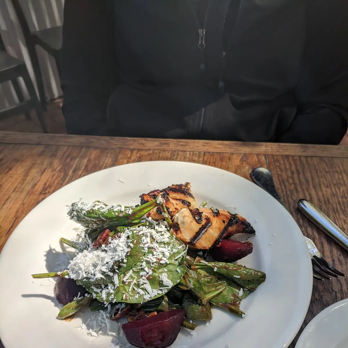 Beet Salad with Grilled Chicken