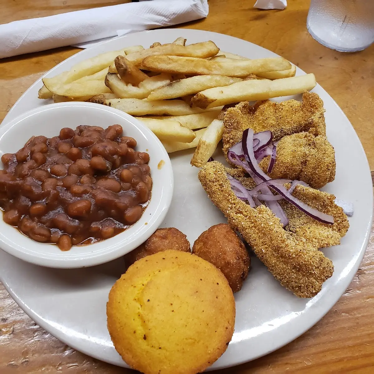 Fried Catfish & Hushpuppies