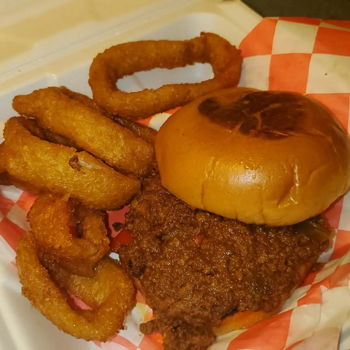 Basket of Onion Rings