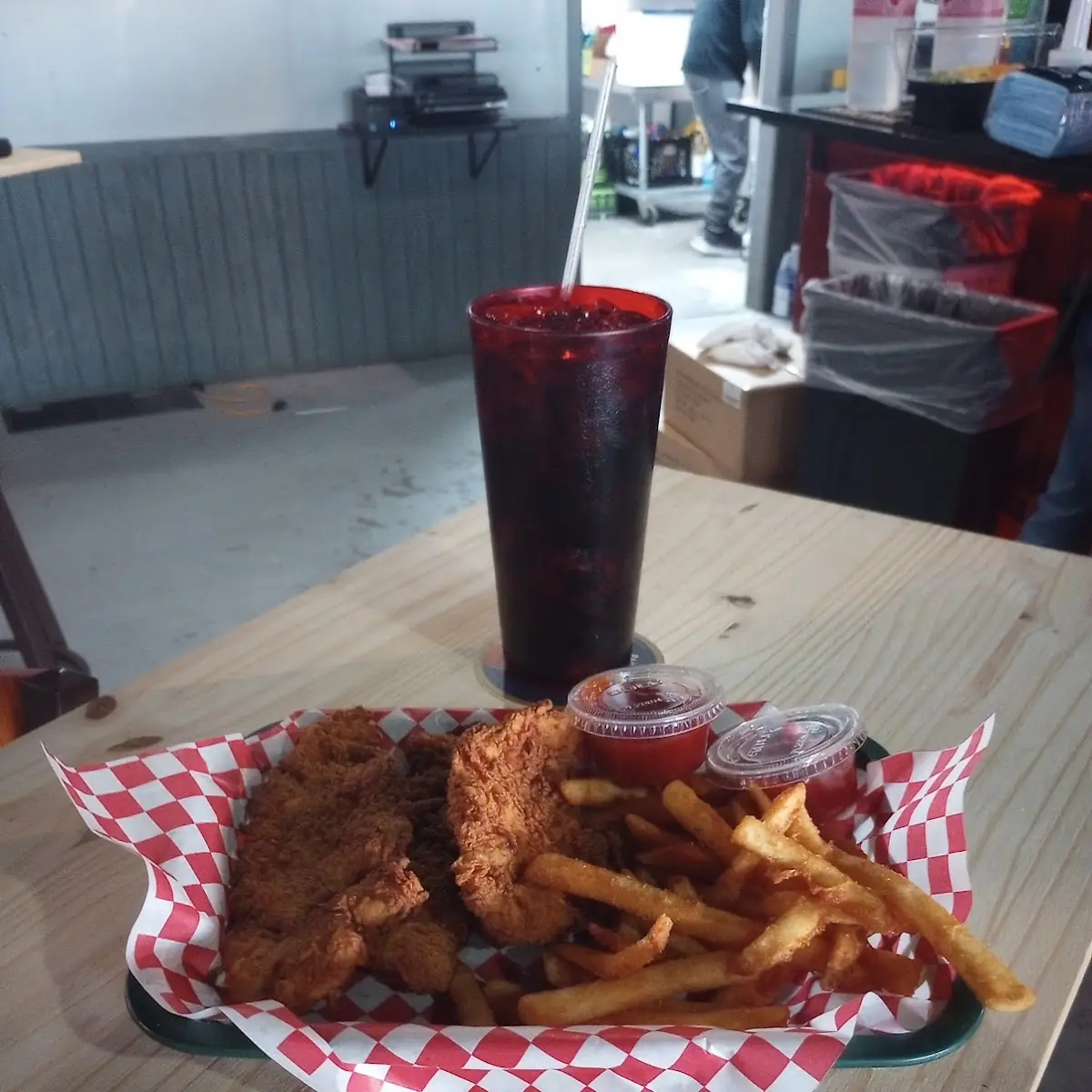 Chicken Tenders and Fries