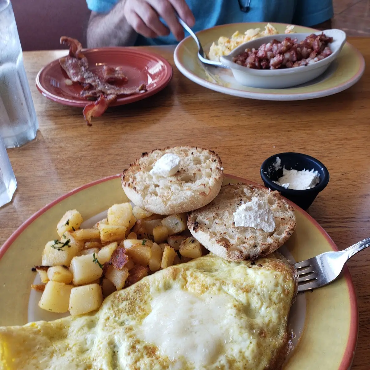 Philly Cheesesteak Omelette