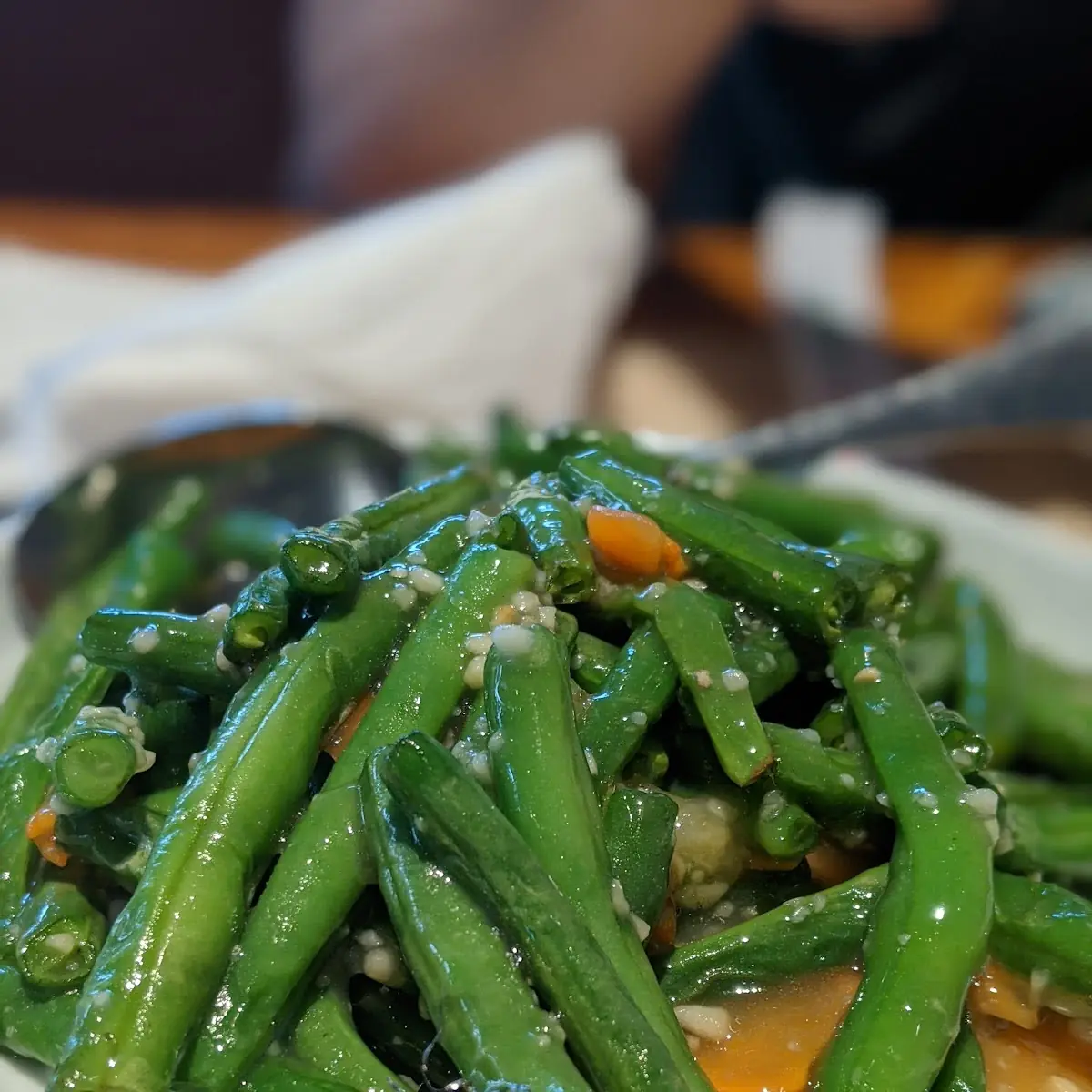 Green Beans in Garlic Sauce