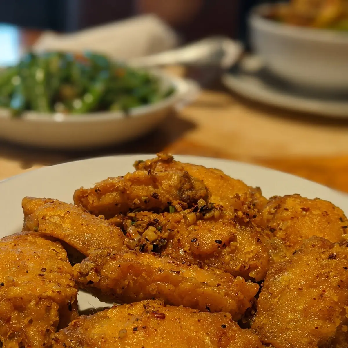 Salt and Pepper Prawns