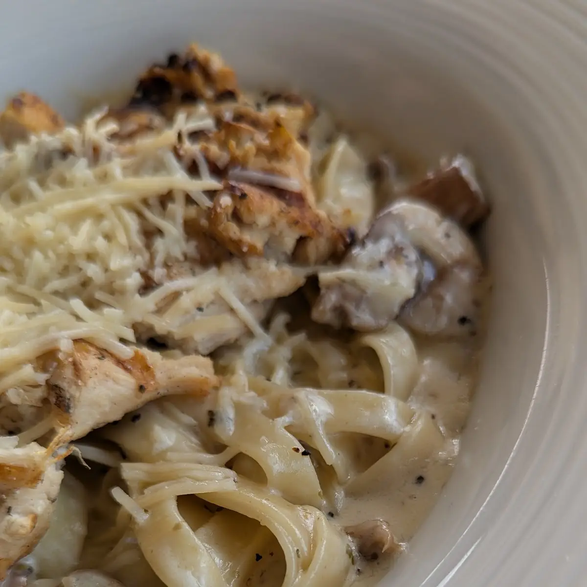 Chicken Pasta Carbonara