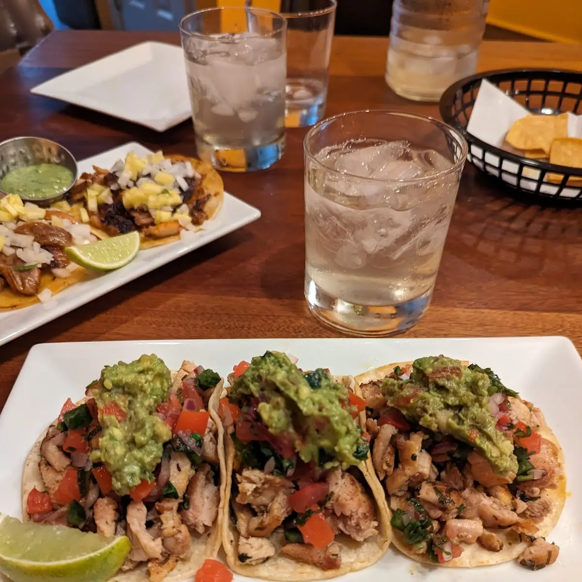 Cilantro Chicken Tacos