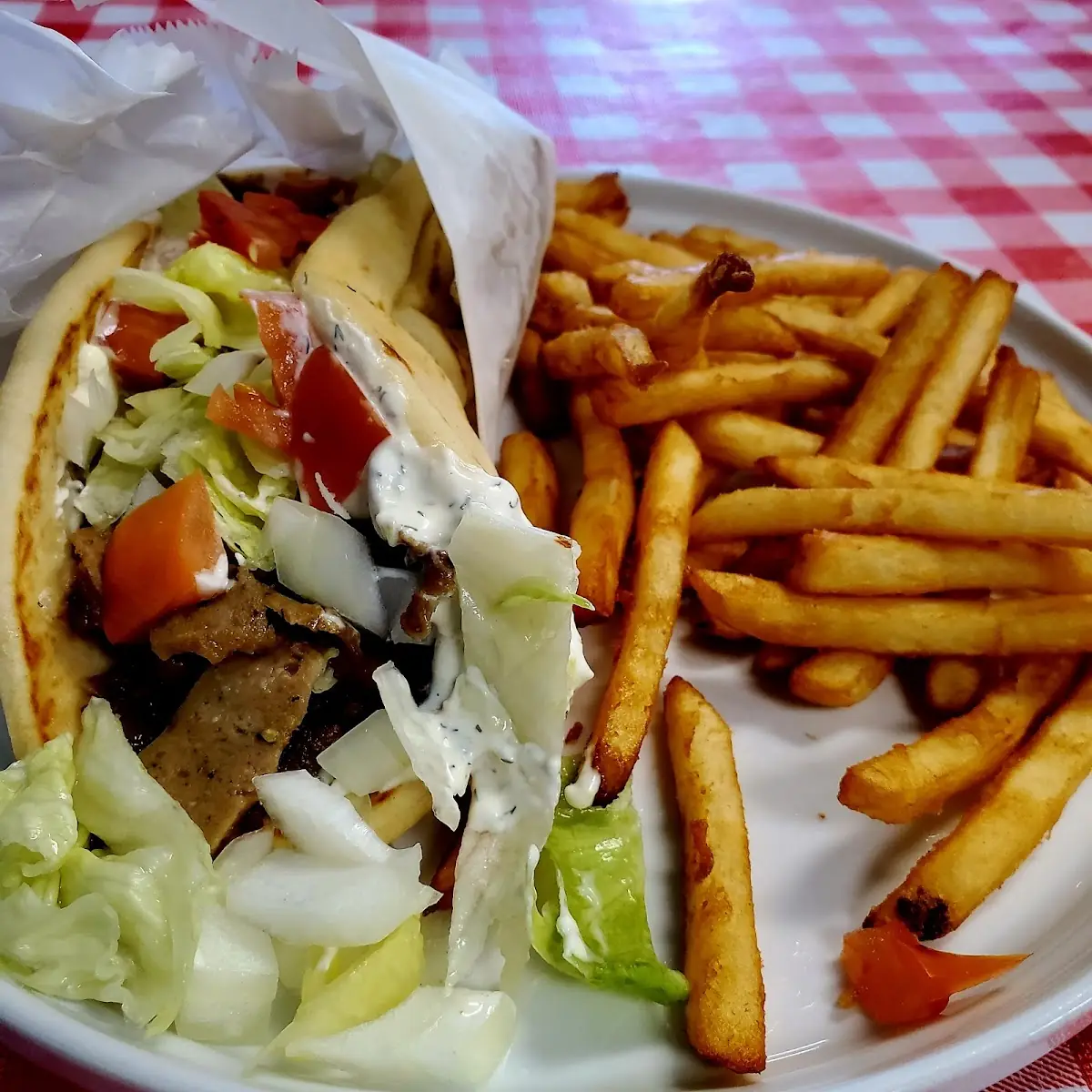 Gyro with Fries