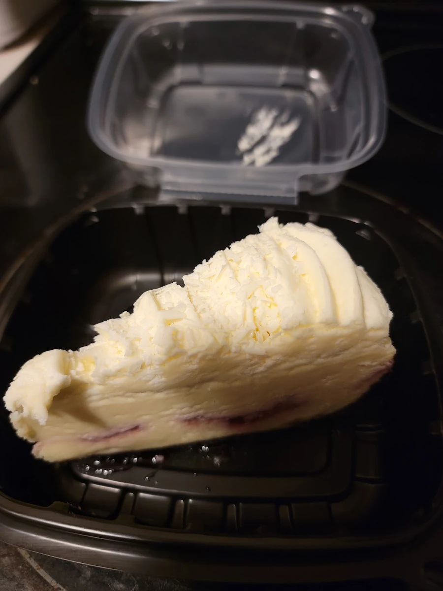 White Chocolate Raspberry Cheesecake