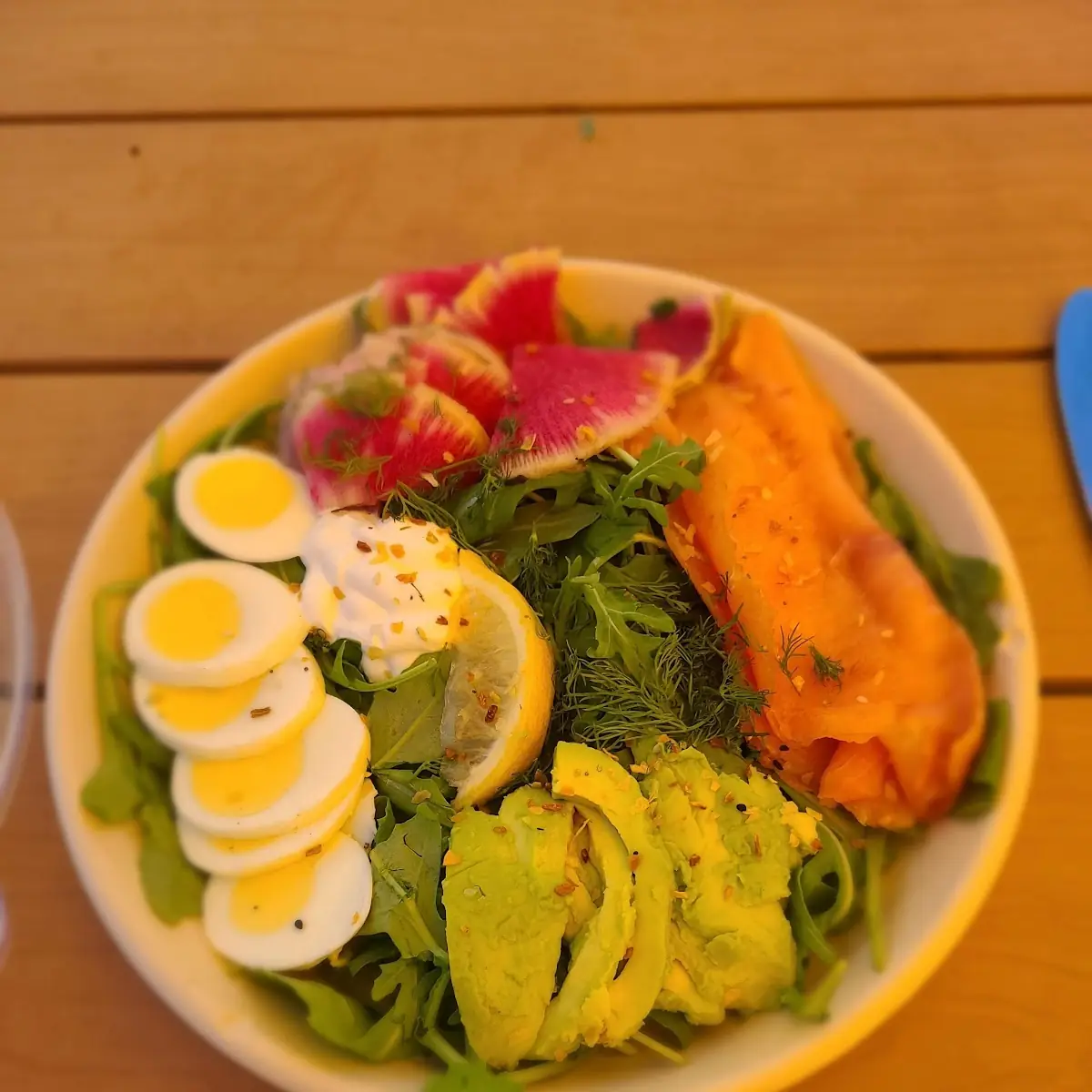 Keto Smoked Salmon Bowl