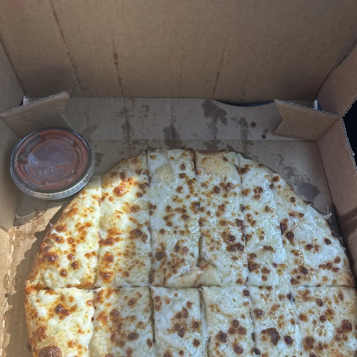 It Is Supposed to Be a Stuffed Crust Cheese Pizza
