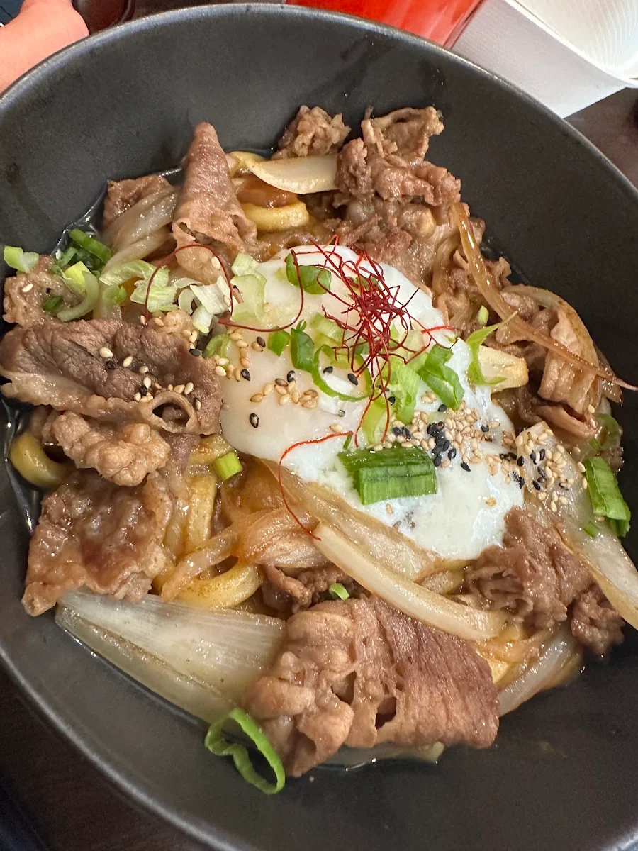 Extra Chicken and Beef, Café Noya - First Udon Café in Montreal