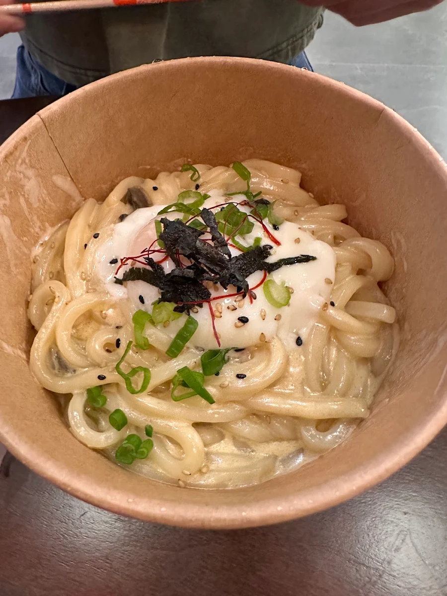 Udon Cream Miso, Café Noya - First Udon Café in Montreal