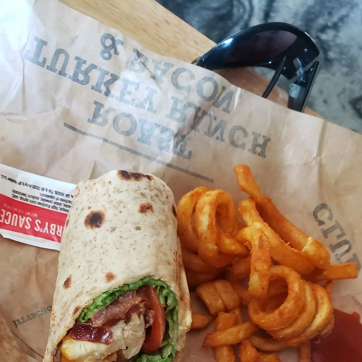 Classic Chicken Club Wrap