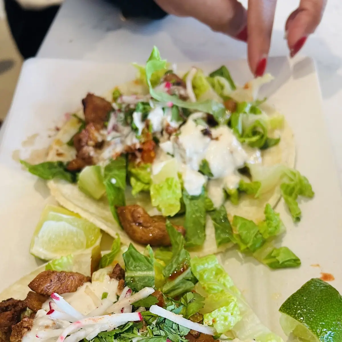 Spicy Chicken Tacos