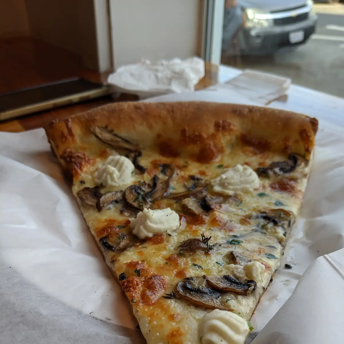 Mushroom Pizza