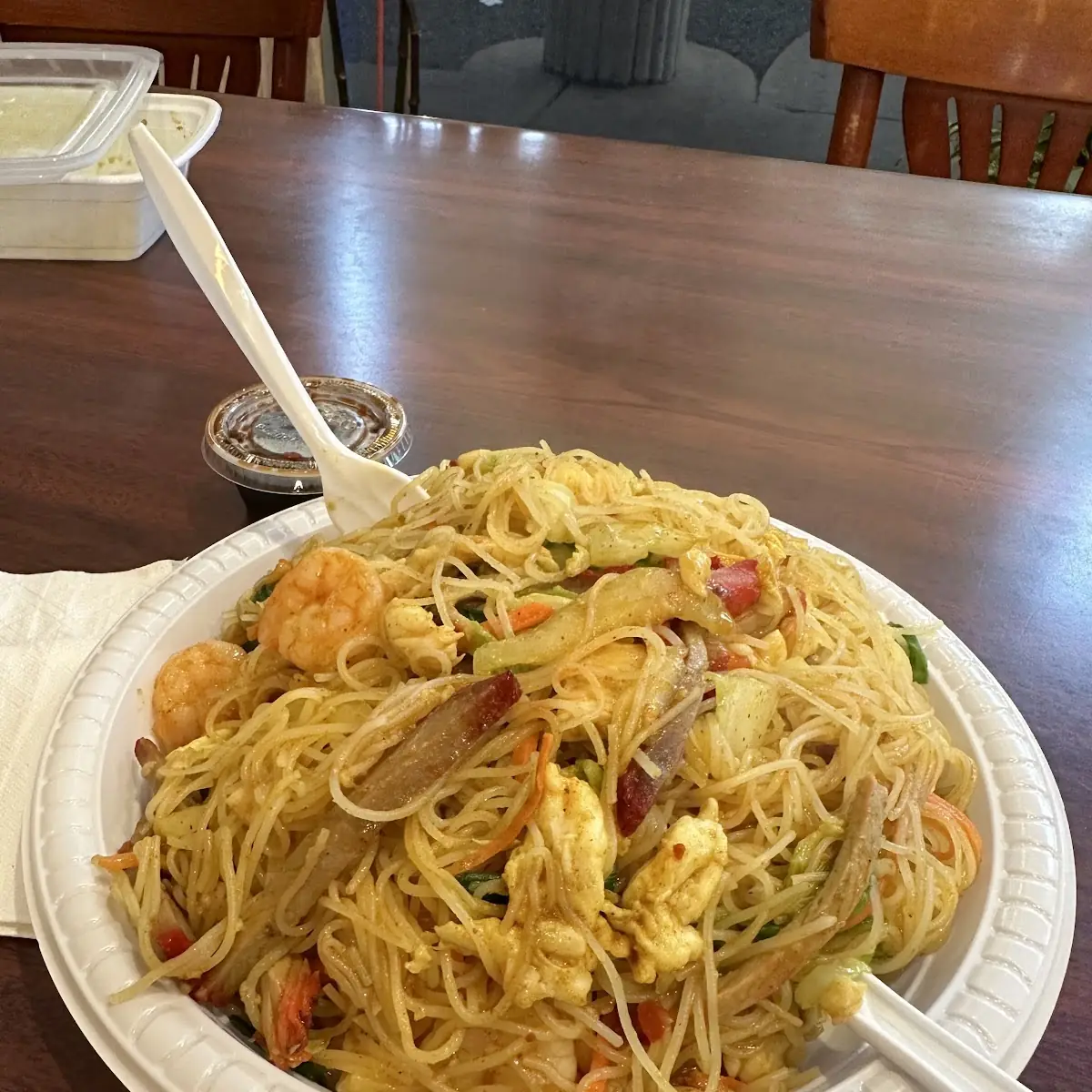 Spicy Singapore Mei Fun Noodles