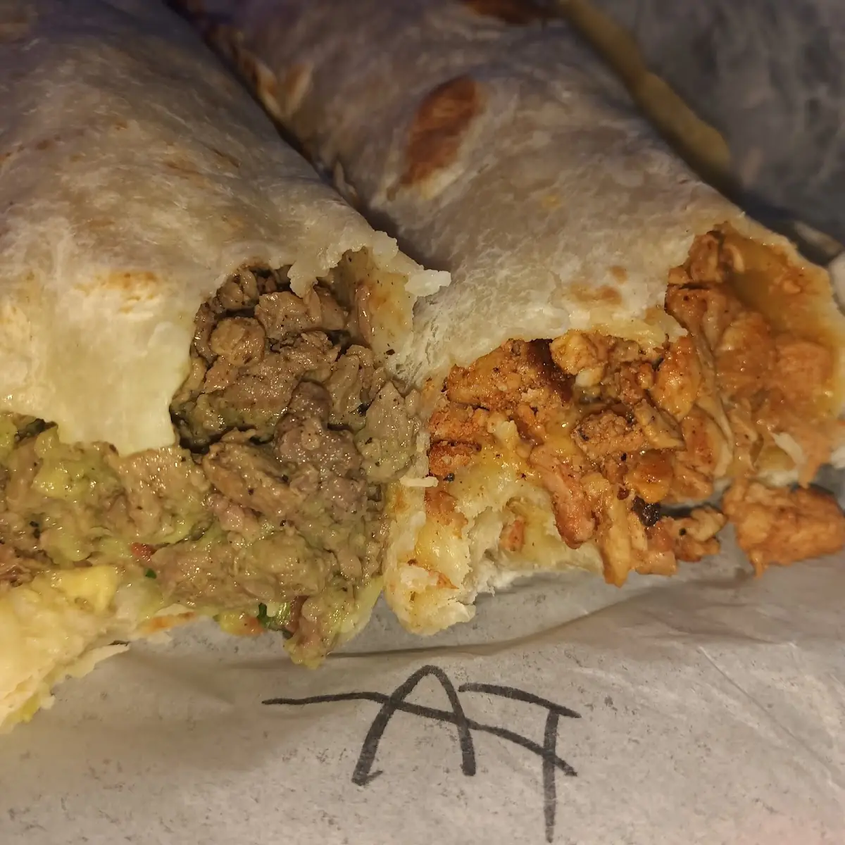 Chicken Rice Burrito