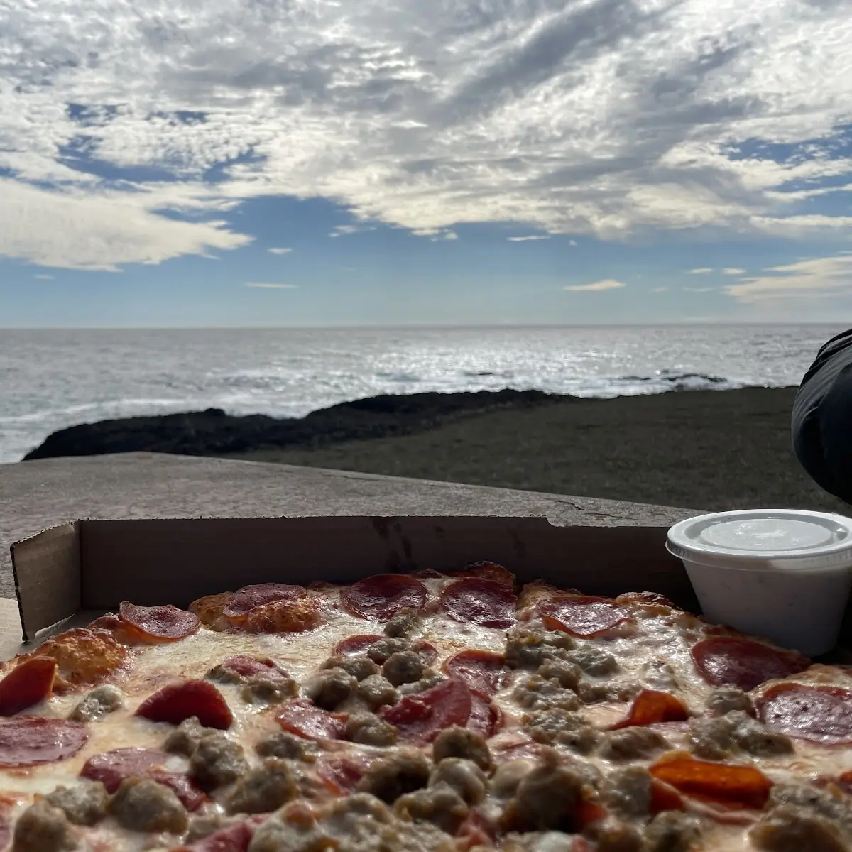 Pepperoni and Sausage Pizza