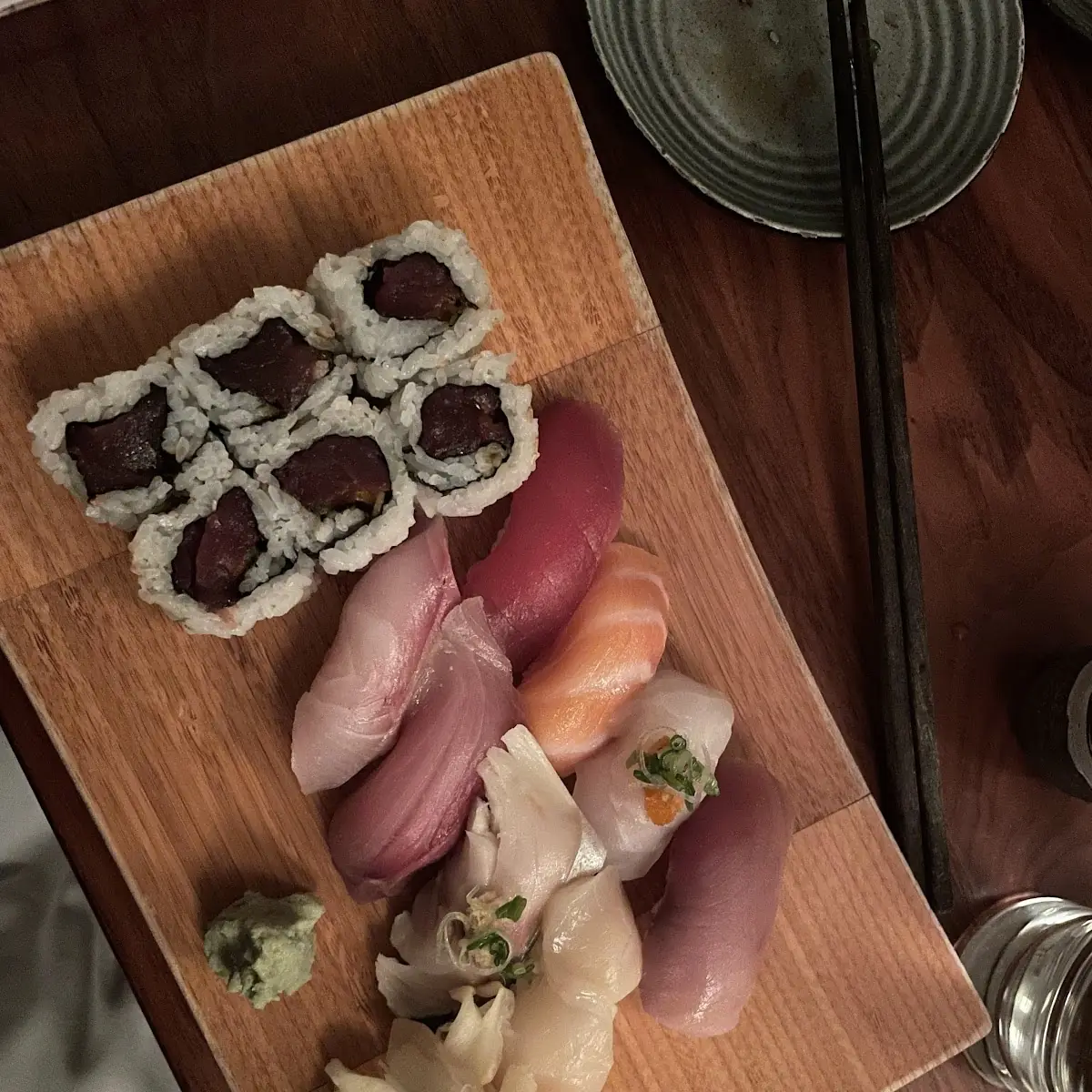 Assorted Sushi and Sashimi Platter