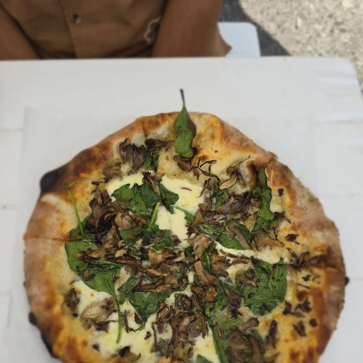 Truffle Mushroom Pizza