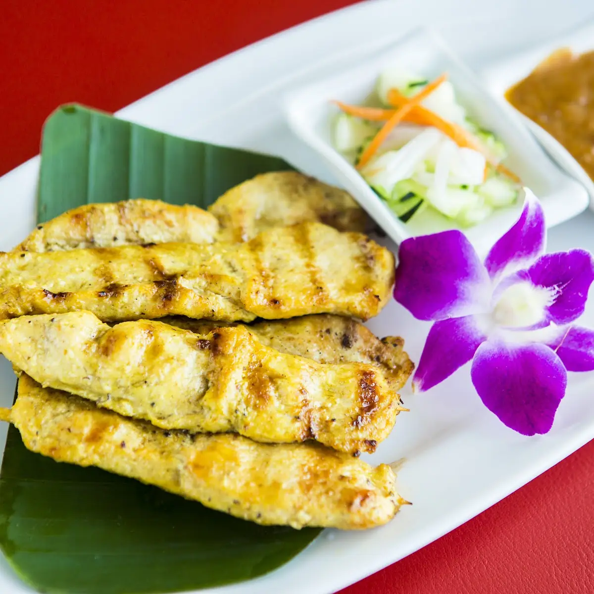 Thai Chicken Satay 5 9 99