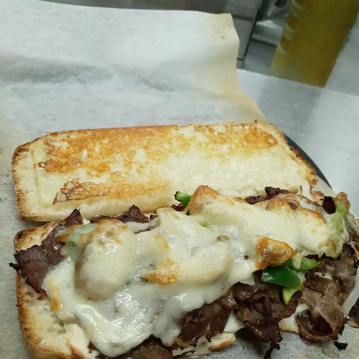 Philly Cheese Steak Sandwich