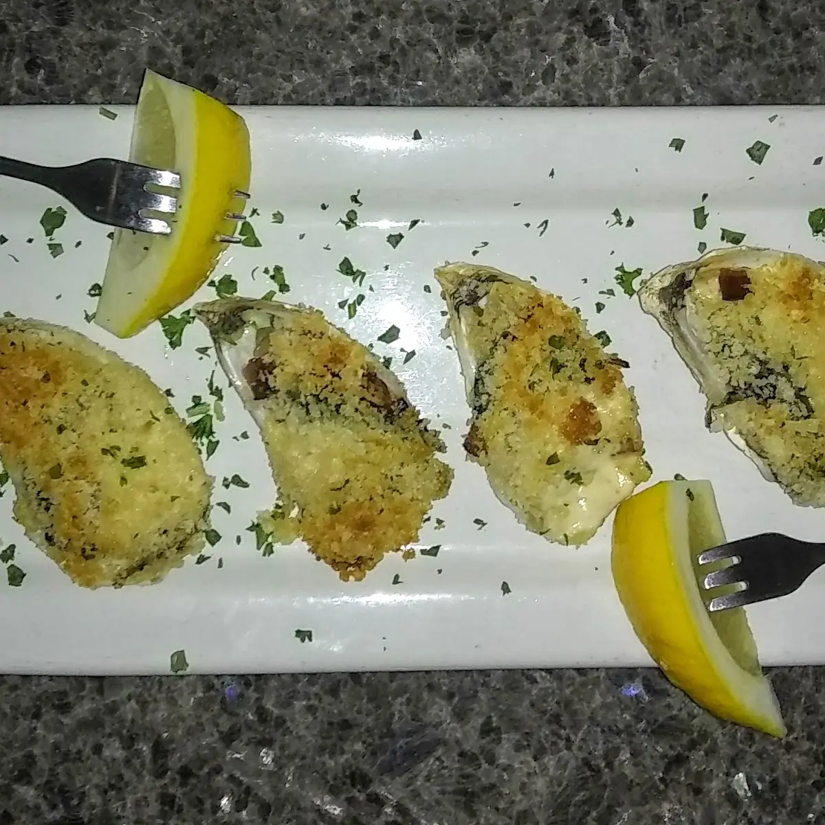 Oysters Rockefeller