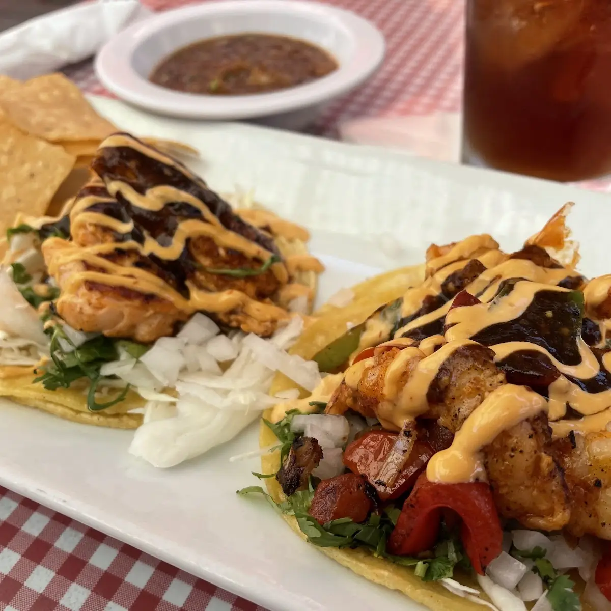 Shrimp and Fish Tacos