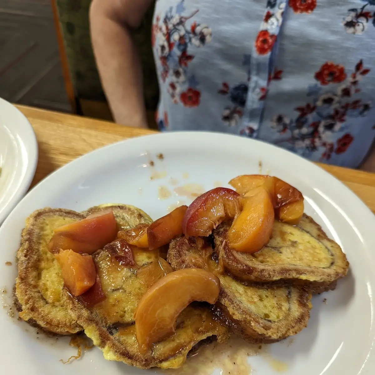 Peach Cinnamon French Toast