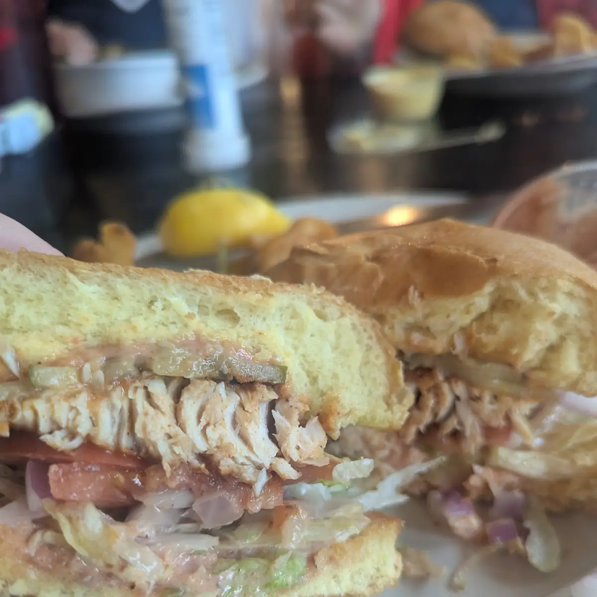 Fish Sandwich Cajun