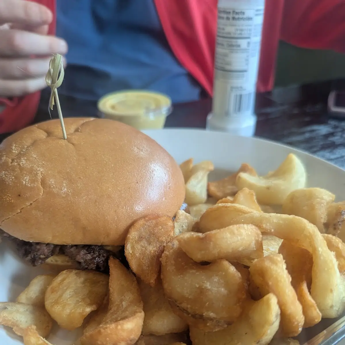 Single Smashed Burger