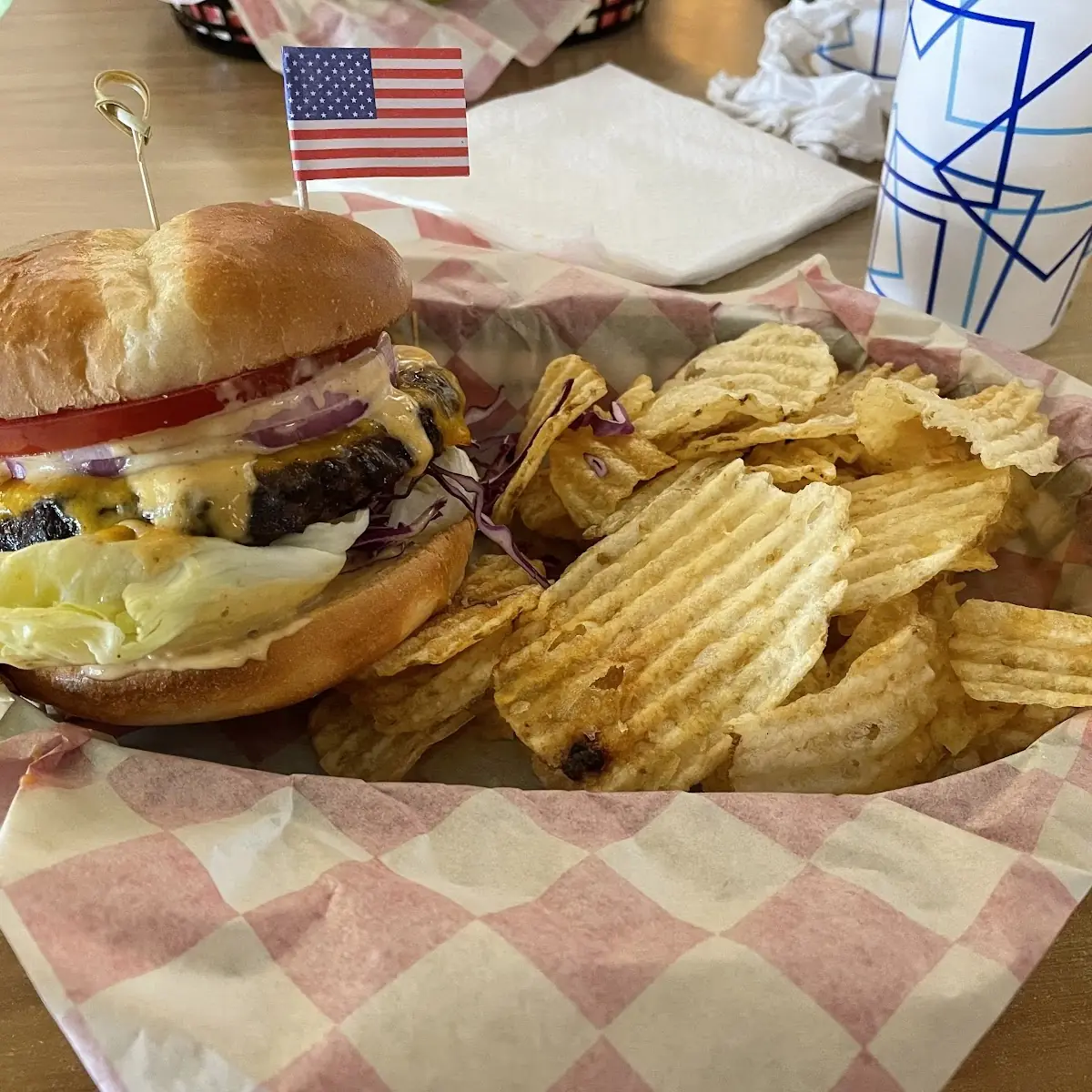 Legendary Bison Burger