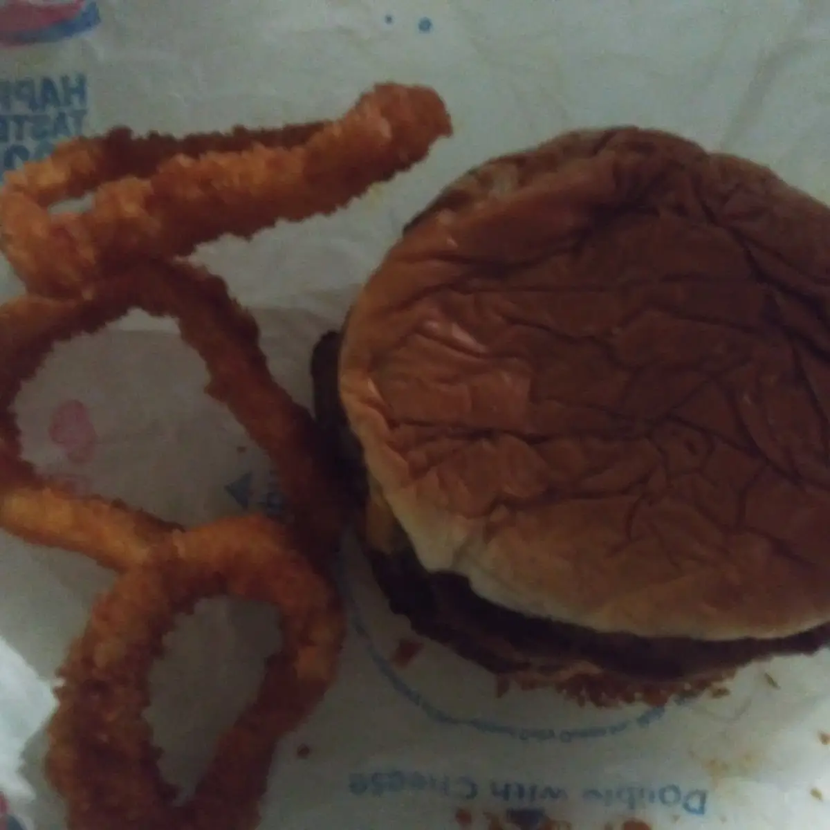 Number 5 Double Cheeseburger