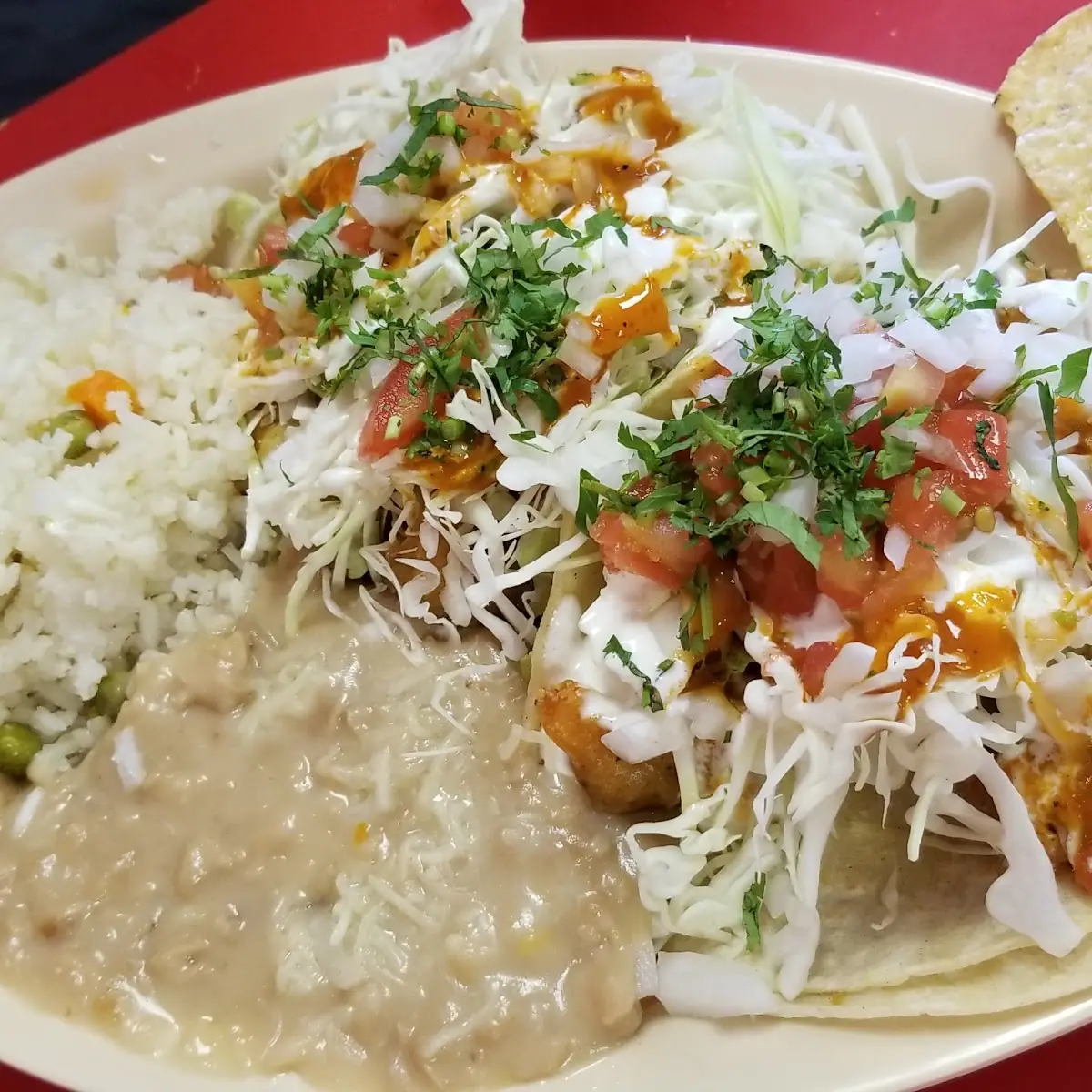 Tacos De Camarones Empanizados