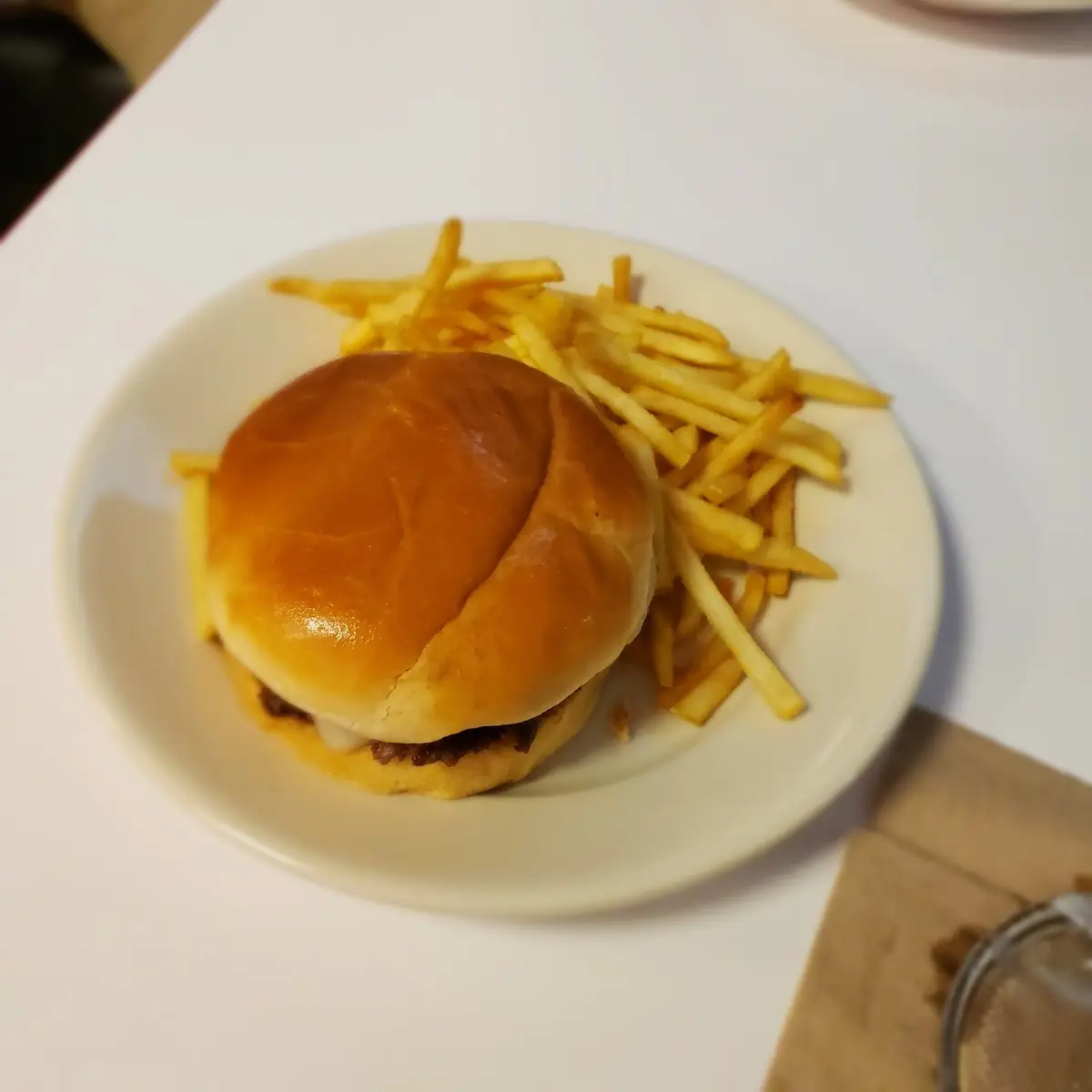 Portobello Mushroom Swiss Burger
